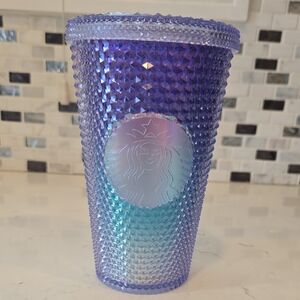 Starbucks Iridescent Studded Cup - Purple Blue Shift